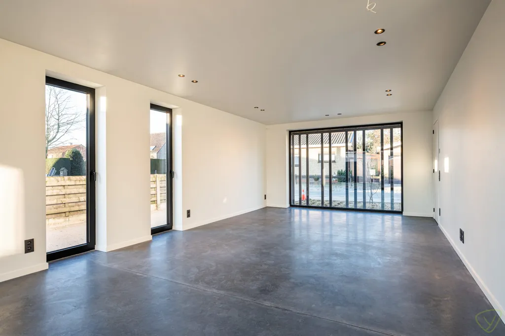Séjour - Nouvelle Maison à Louer avec Terrasse à Maldegem