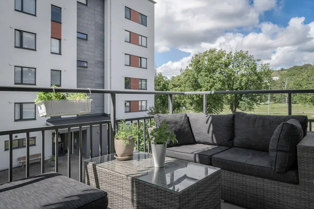 Balcon - Modern Flat with West Balcony in Sankt Jörgen