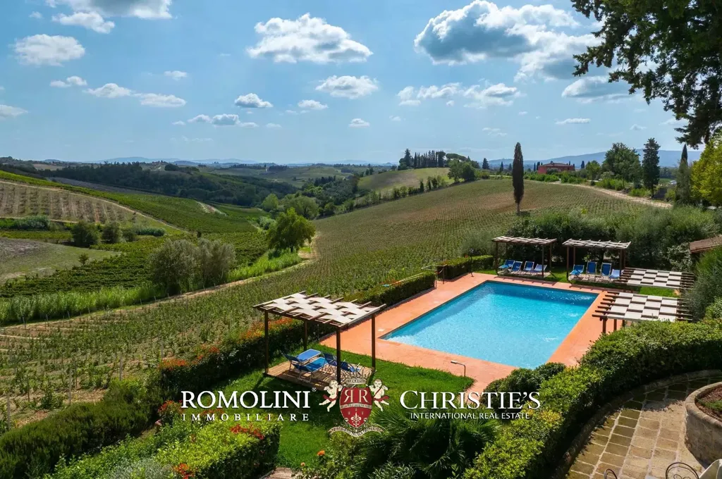 Piscine - Villa with Pool and Vineyard in Certaldo, Tuscany