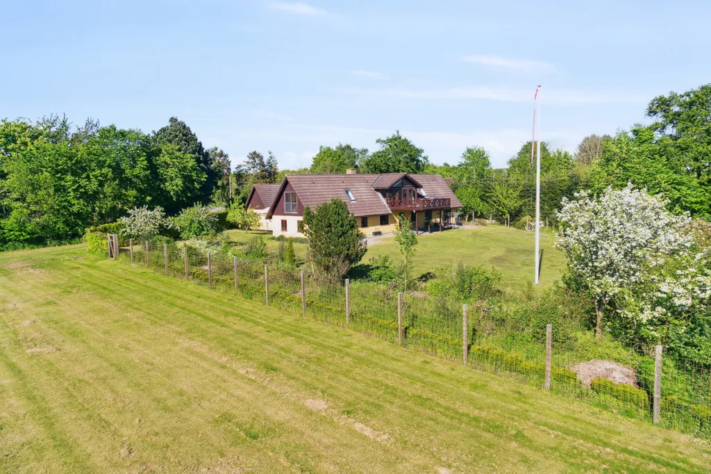 Vista aerea - Charming Countryside House with Panoramic Views near Vordingborg