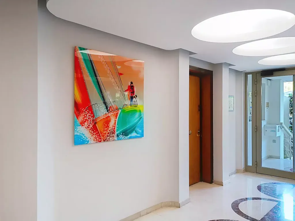 Hallway - Two-Bedroom Apartment with Terraces in Cannes