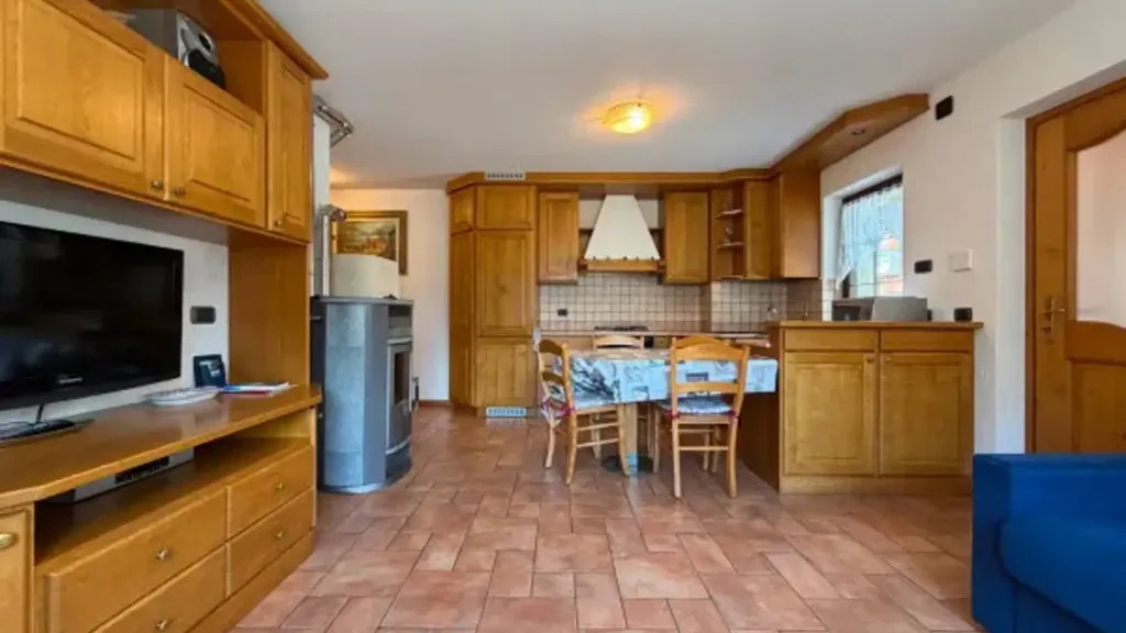 Séjour - Rustic Triplex with Private Entrance in Valdidentro