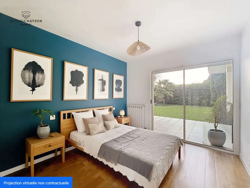 Chambres - Maison contemporaine avec terrasse à Idron