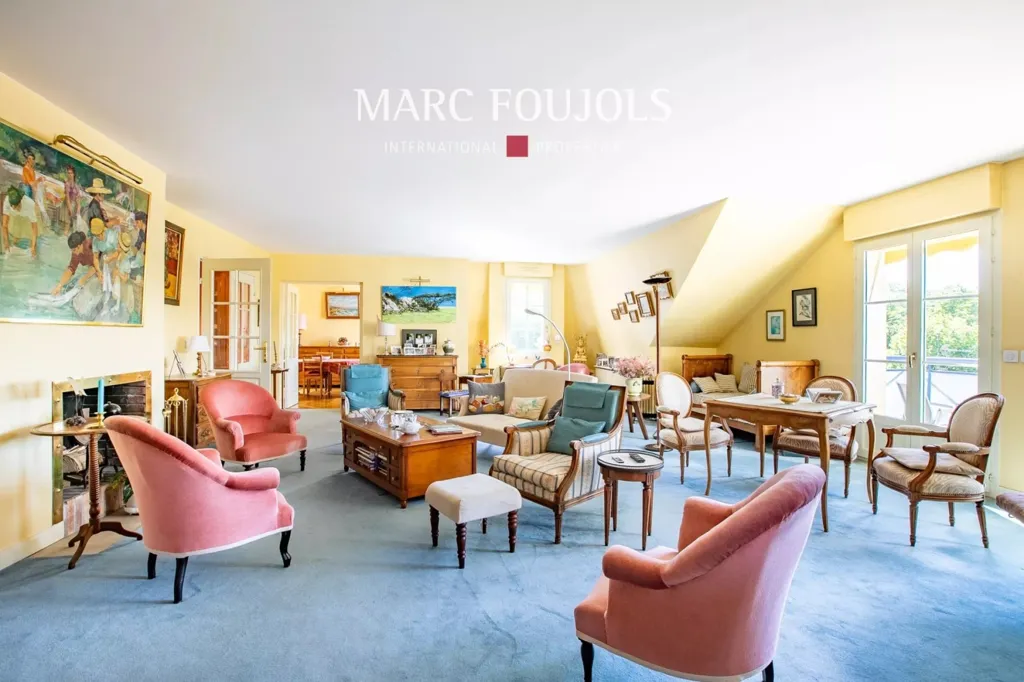 Séjour - Appartement de Luxe avec Terrasses à Chantilly