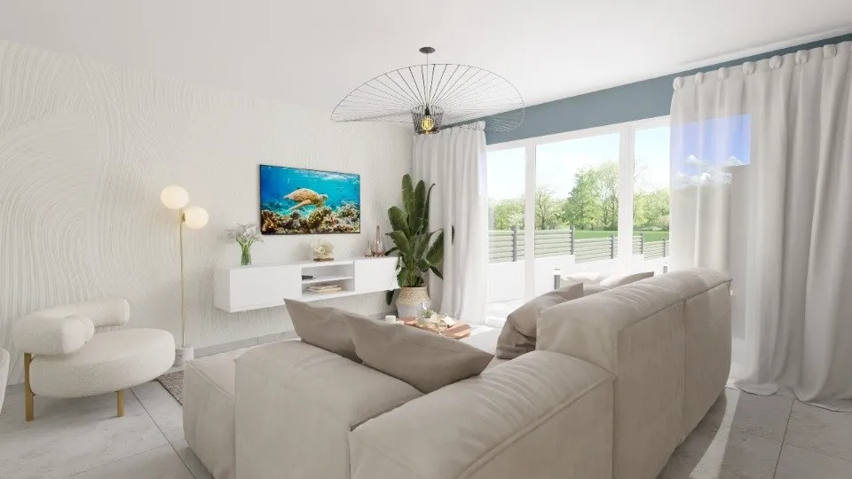 Elutuba - New House with Garden in Querrien