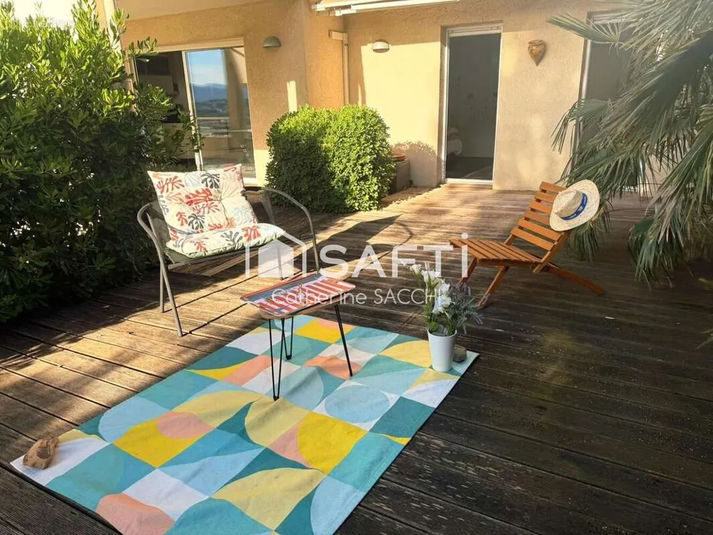 Terrasse - Appartement avec Terrasse Vue Estérel à Saint-Raphaël