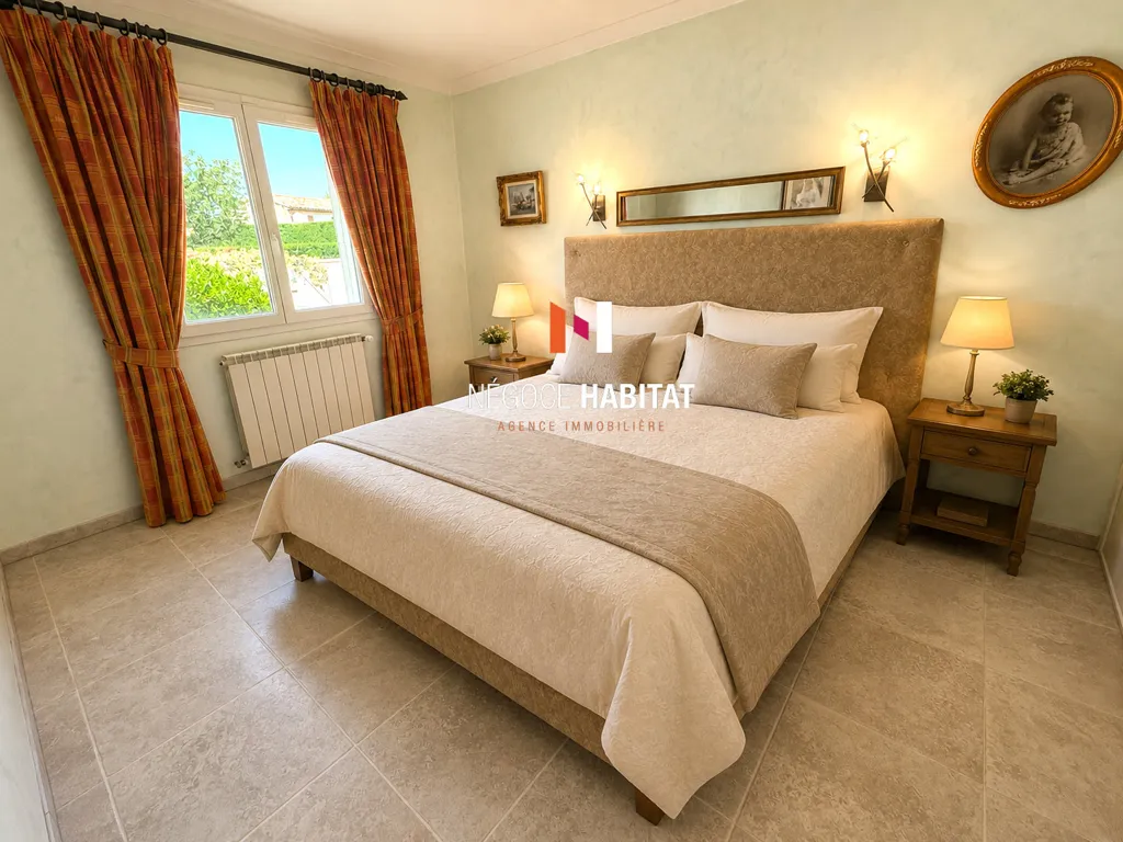 Chambres - Villa aux Portes d'Uzès avec Jardin Paysager