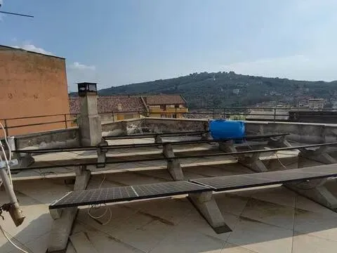 Terrasse - Rustic Trilocale with Balconies in Priverno