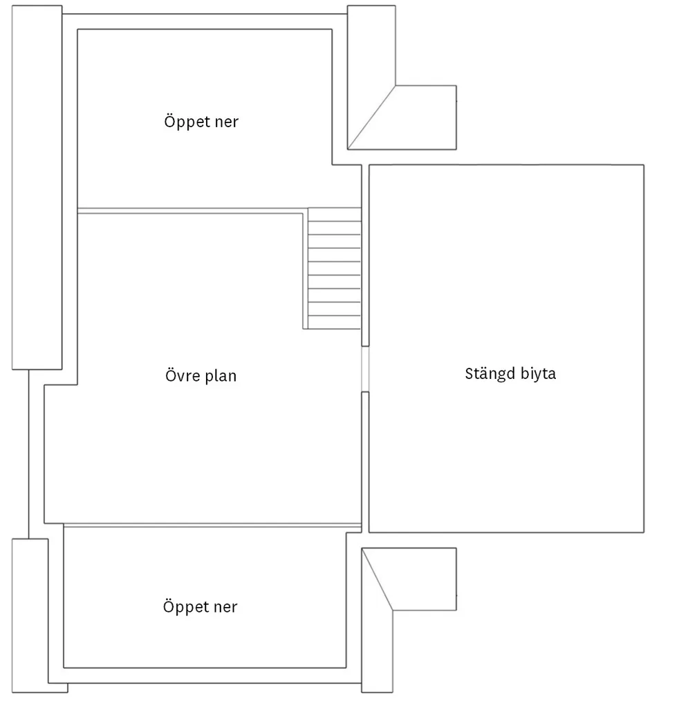 Plan - Modern Apartment with River View in Duved