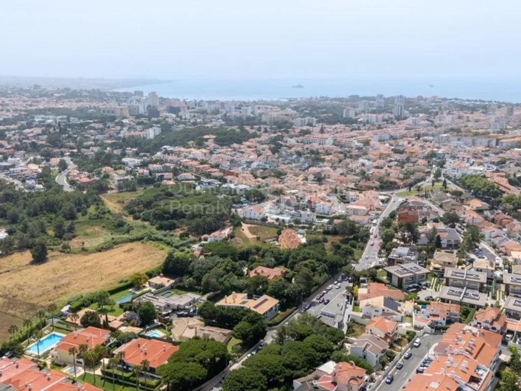 Vue aérienne - Mediterranean Villa with Garden in Birre, Cascais