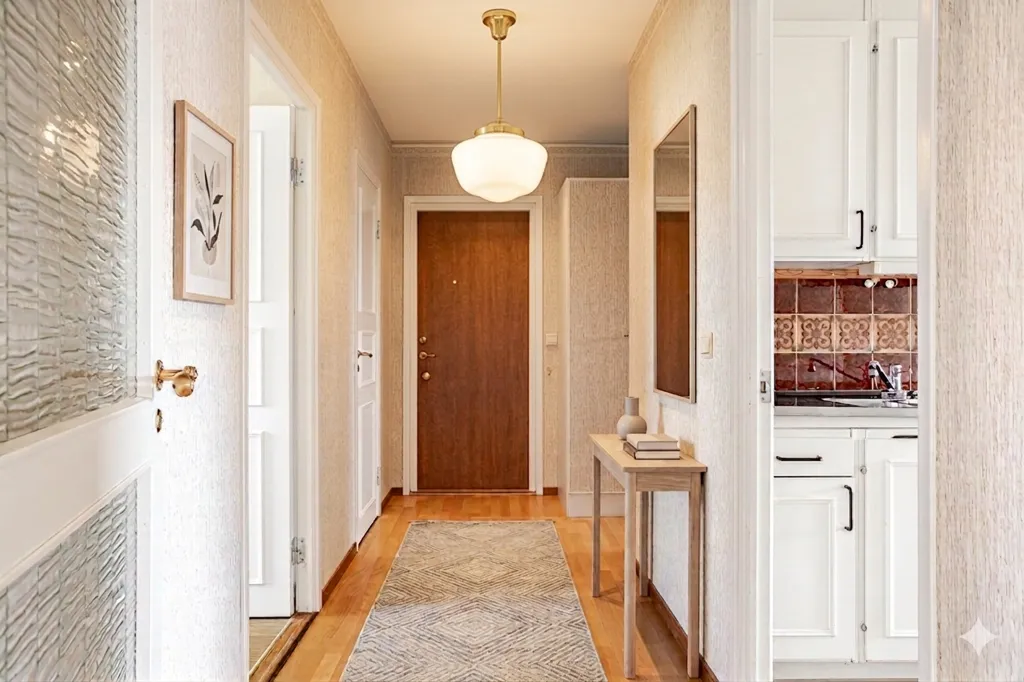 Entrée - Apartment with Balcony and Gym in Norrköping