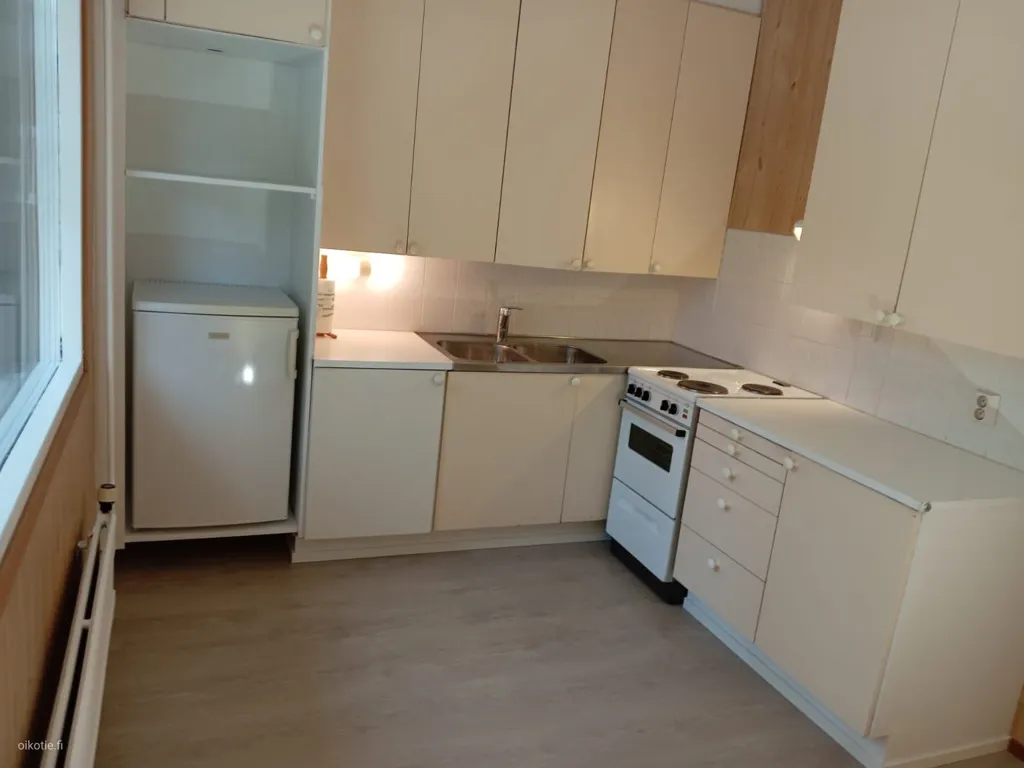 Cuisine - Renovated Studio Flat with Sauna in Konnevesi