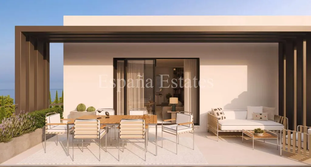 Terrass - Semi-Detached Villa with Sea View in Lagos