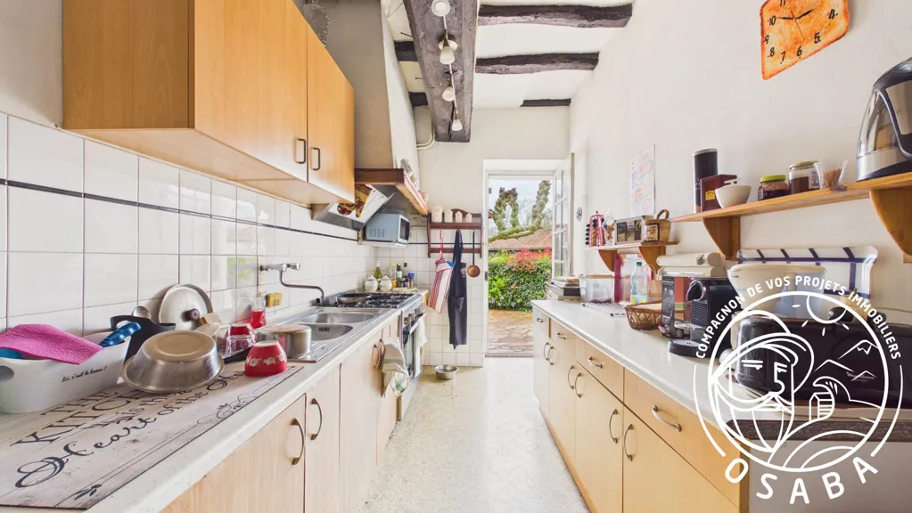 Cucina - Characterful Basque House in Ainhoa