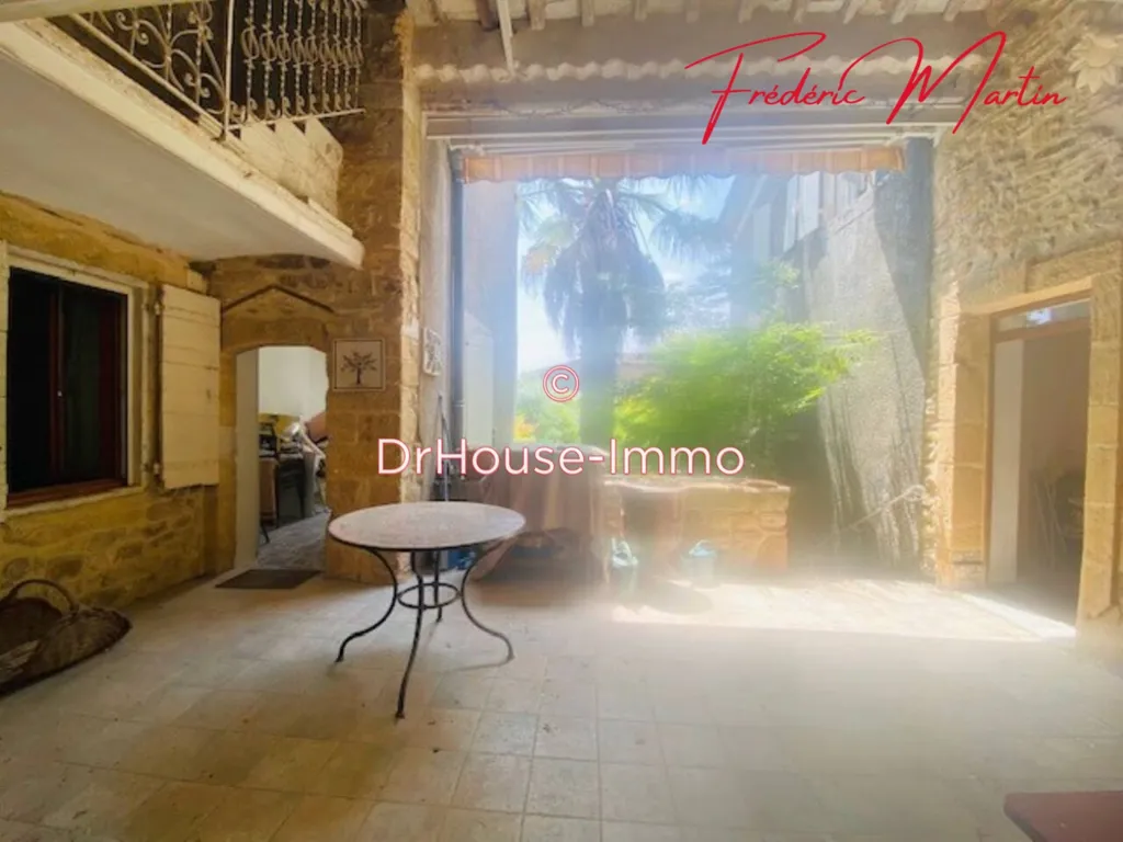 Dining Room - Stone Village House with Pool Potential near Uzès