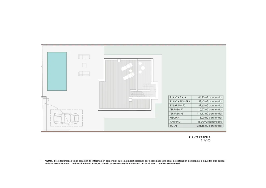 Plaan - Chalet with Private Pool in El Dorado, Mutxamel