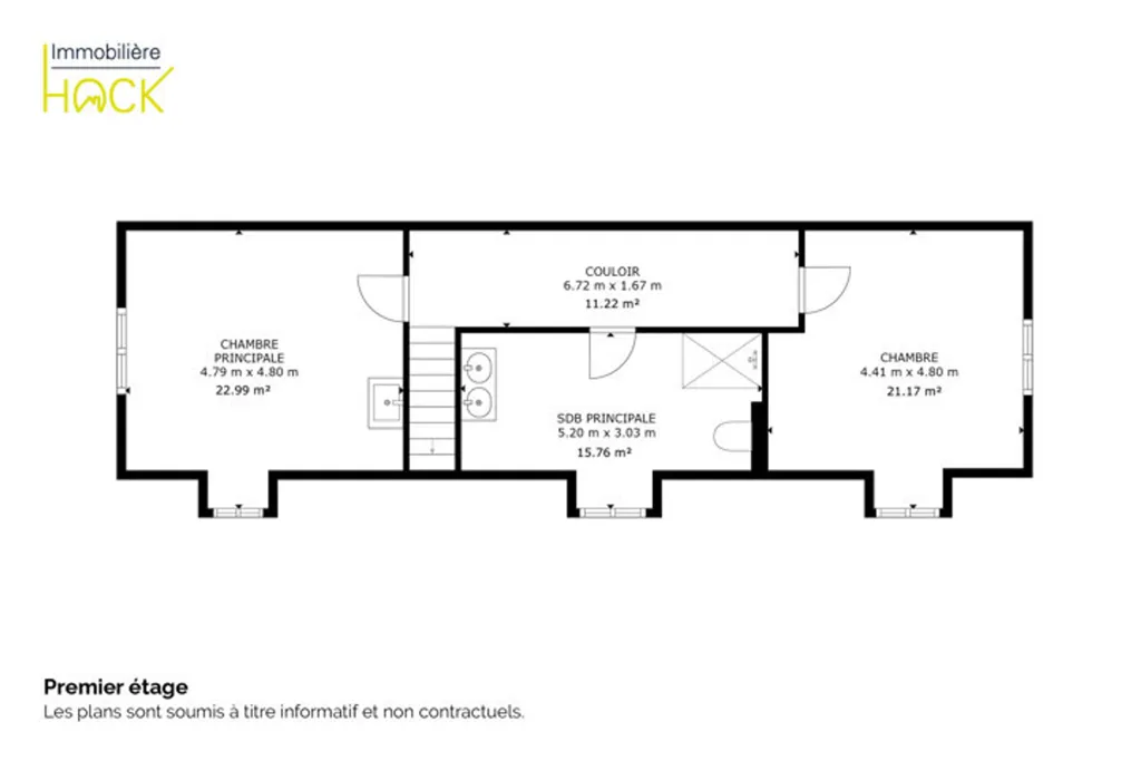 Plan - Villa avec jardin et terrasse à Durbuy