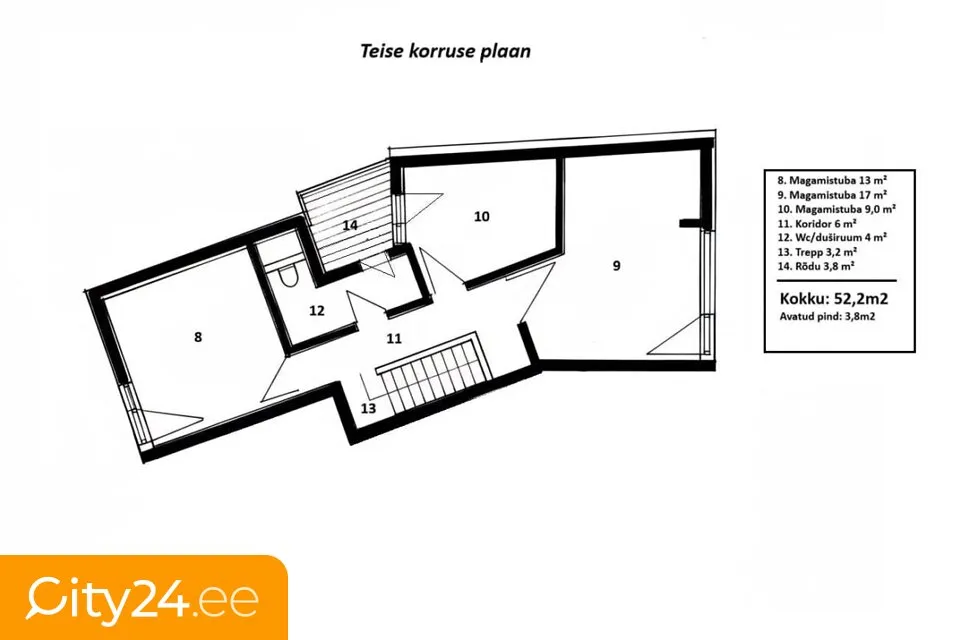 Appartement 5 pièces à Pärnu linn