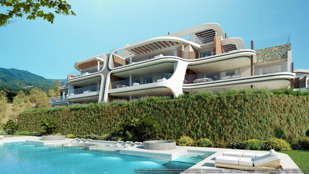 Bassein - Energy-Efficient Apartment with Pool in Benahavís