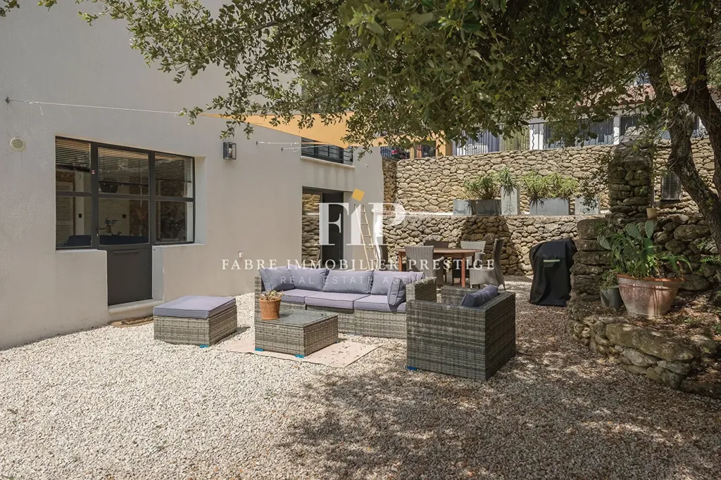 Jardin - Propriété Contemporaine avec Piscine près d'Aix-en-Provence