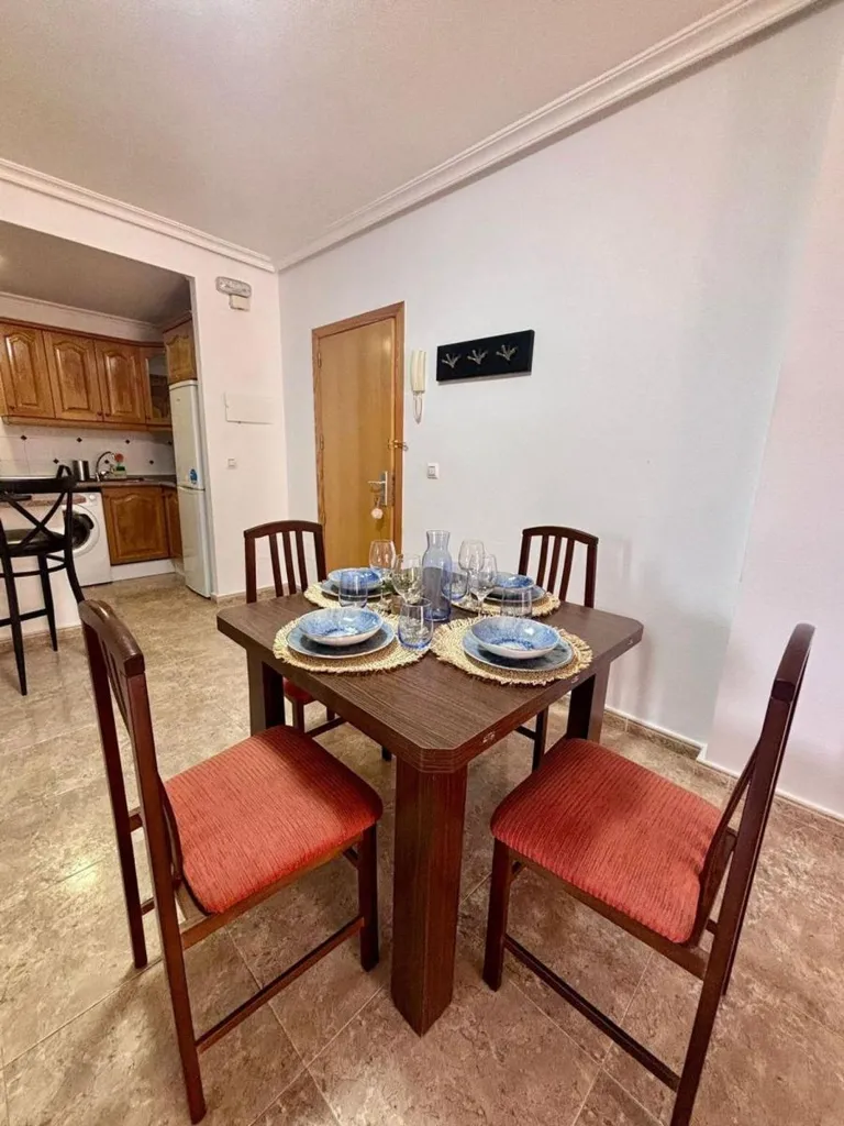 Dining Room - 2-Bedroom Apartment with Terrace in Cabo Roig