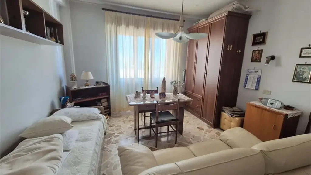 Soggiorno - Apartment with Balcony in Uditore, Palermo
