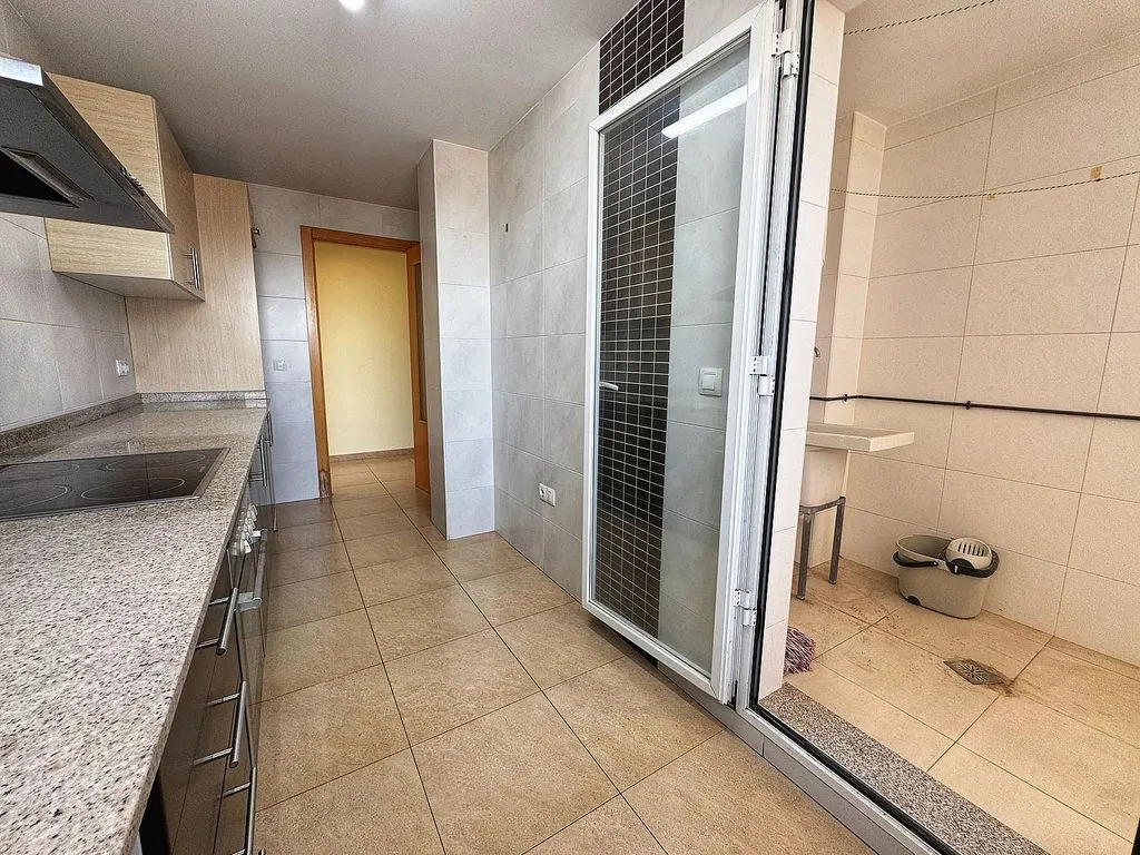 Köök - Two-Bedroom Apartment with Garage in Vila-real