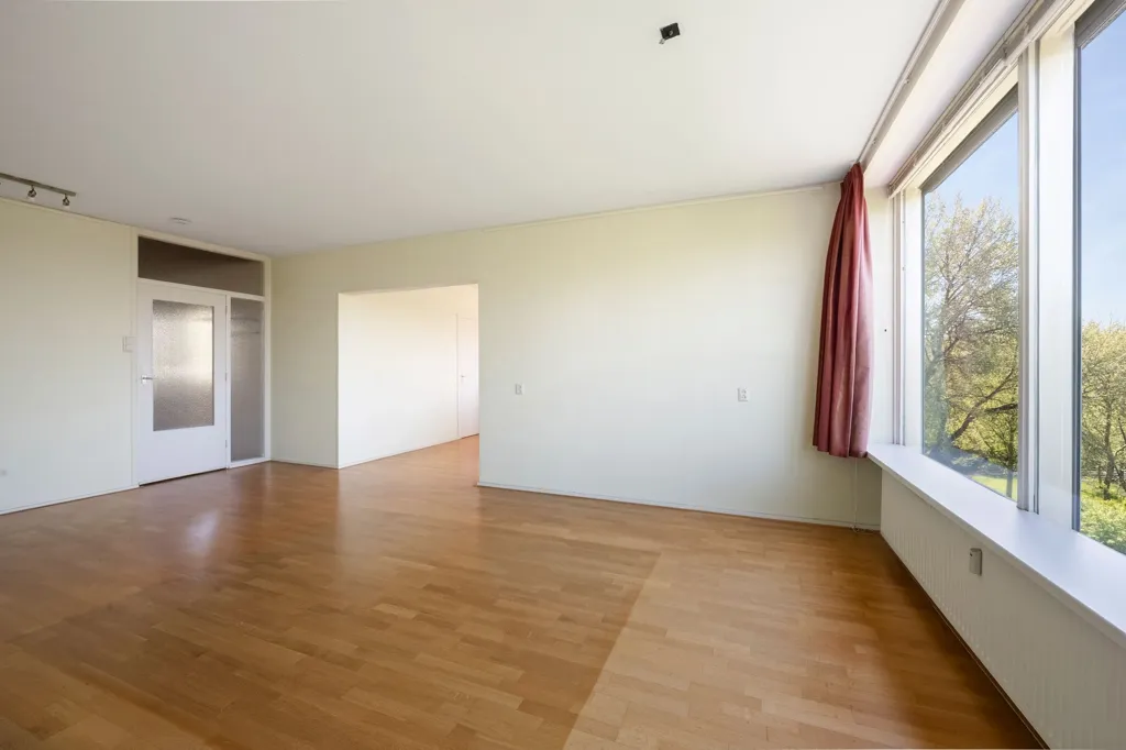 Séjour - Corner Apartment with Green Views in Haarlem