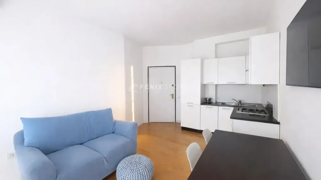 Séjour - Rustic-Style Flat with Balcony in Milan