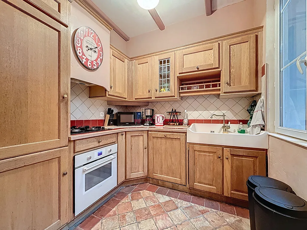 Cucina - Charming Townhouse with Courtyard in Sainte Menehould