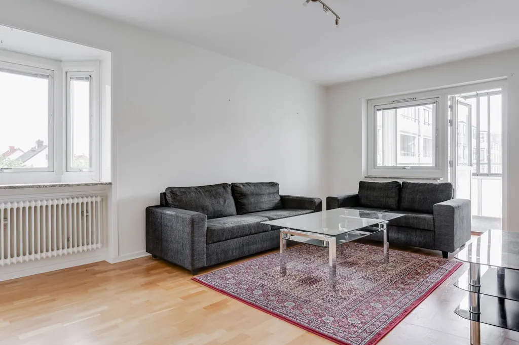 Séjour - Apartment with Balcony in Byttorp