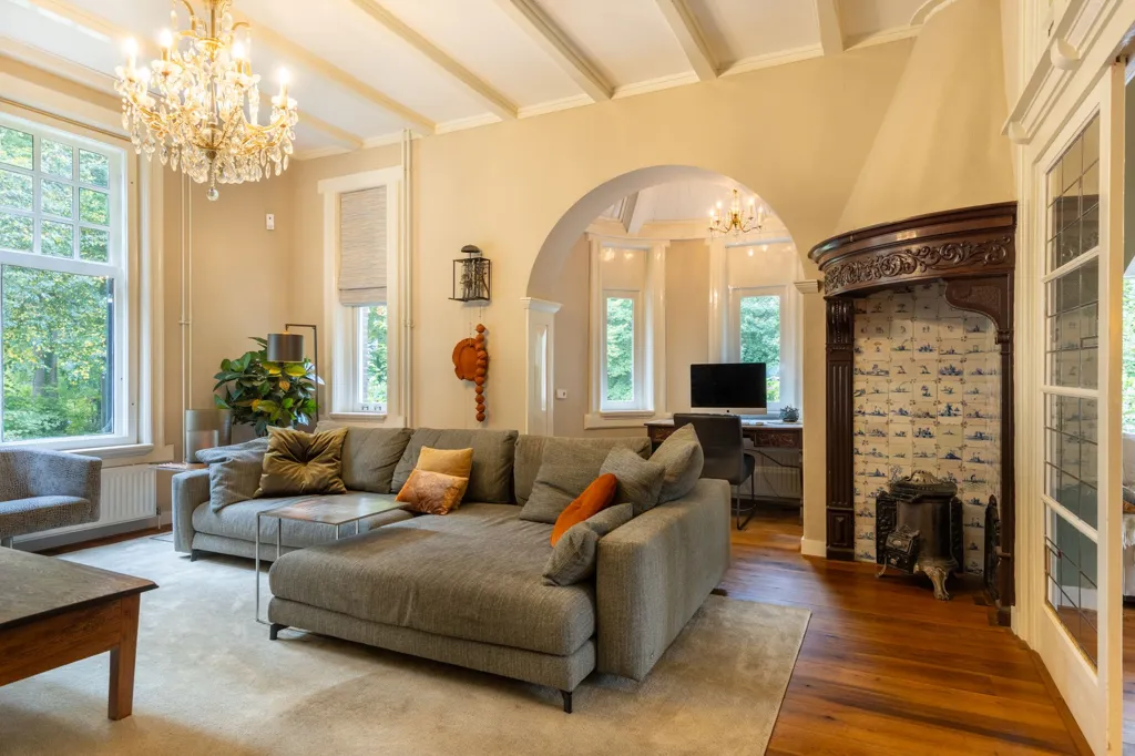 Séjour - Historic Villa with Garden in Almen