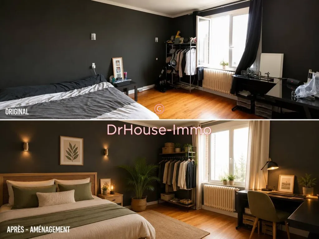 Chambres - Maison avec Dépendance et Jardin à Mortcerf