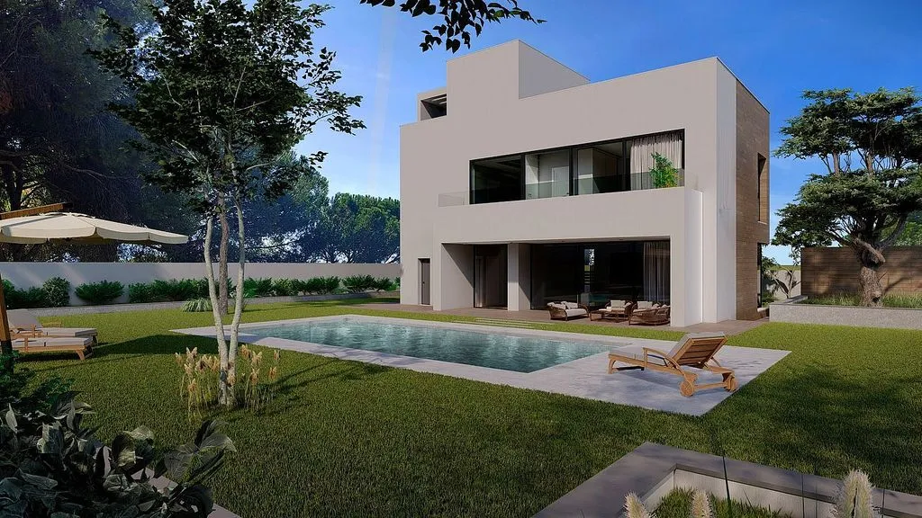 New Chalet with Pool in Bollullos de la Mitación