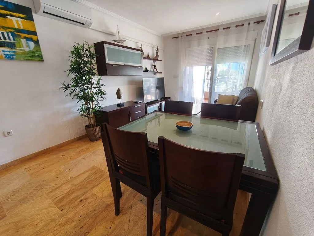 Seafront Apartment with Pool in Cabo Roig