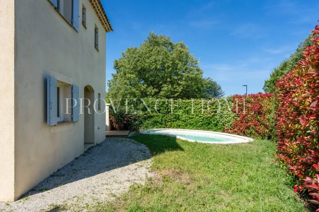 Pool - Charming 4-Piece House with Pool in Lagnes