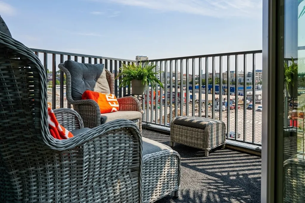 Balcone - Modern Flat with Sundown View in Helsingborg