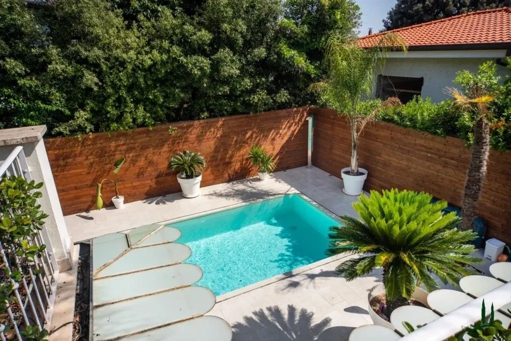 Aerial - Luxury Villa with Pool in Pietrasanta