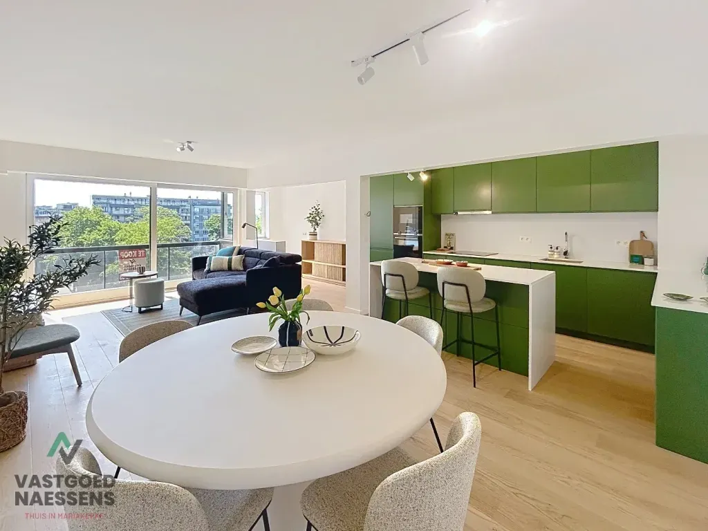 Söögituba - Luxury Renovated 2-Bed Apartment in Oostende
