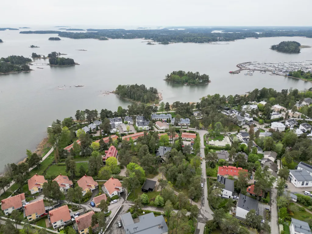Vista aerea - Modernised Apartment with Sauna in Nuottaniemi, Espoo
