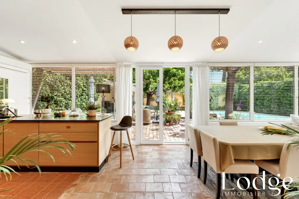 Kitchen - Art Deco Villa with Pool in Aix-en-Provence