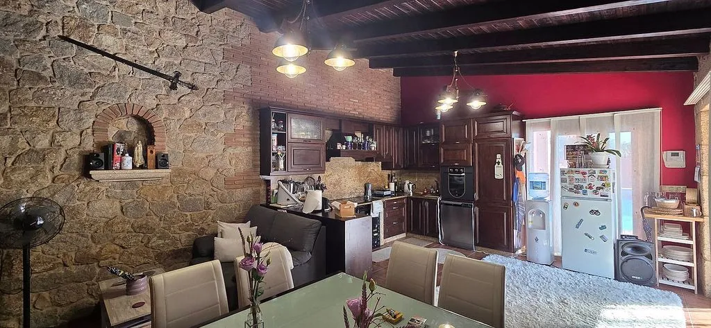 Salle à manger - Chalet with Pool and Terrace in Tomiño