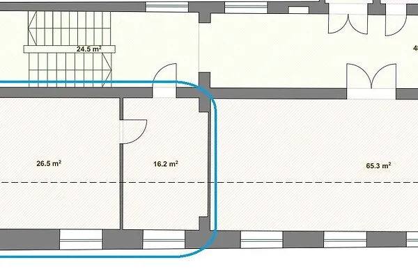 Plaan - 2-toaline ärihoone asukohas Tallinn