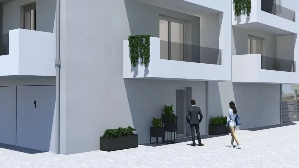 Modern Apartment with Balcony in Saonara
