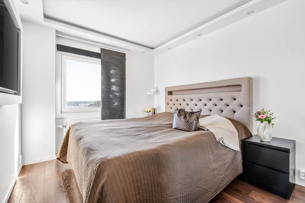 Camere da letto - Apartment with Lake View on Rådjursstigen