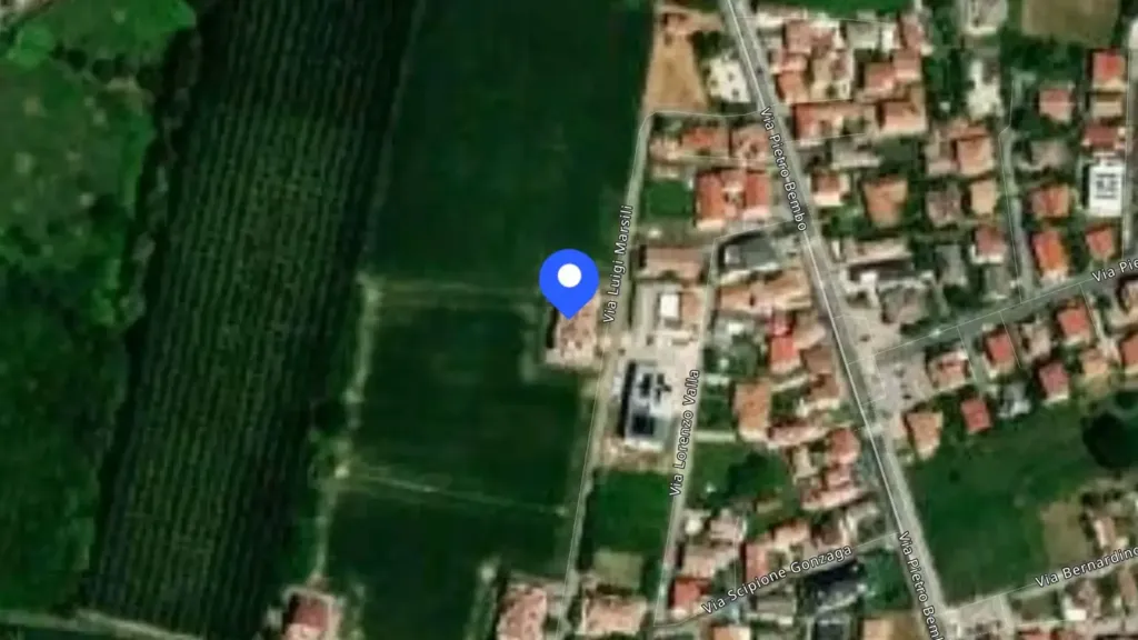 Õhuvaade - Apartment with Terrace in Padova