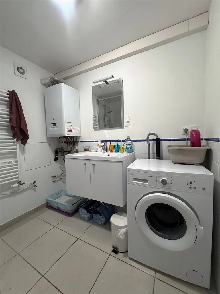 Pesuköök - Duplex Apartment with Balcony in Nivelles