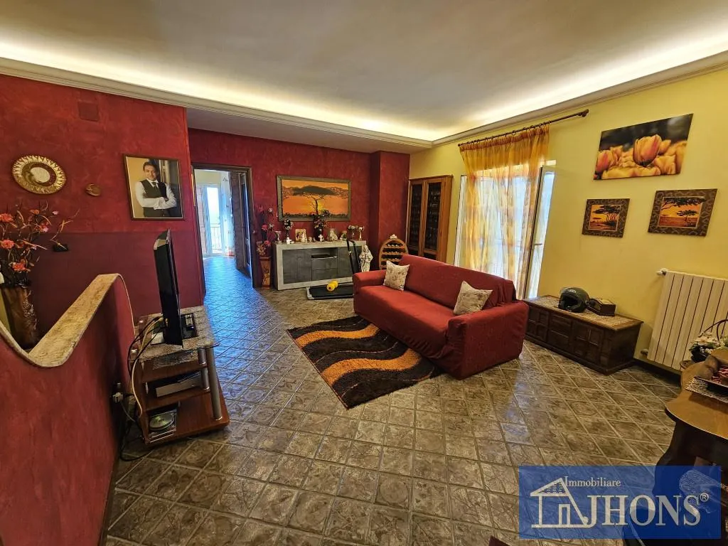 Séjour - Restored House with Terrace in Enna