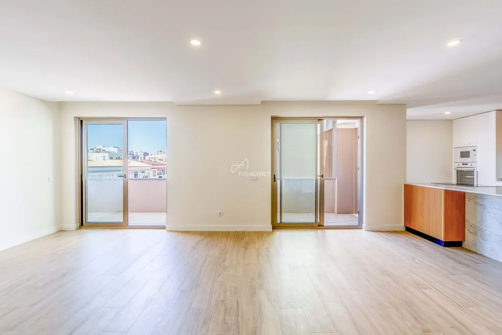 Séjour - Contemporary Flat with Balcony in Almancil