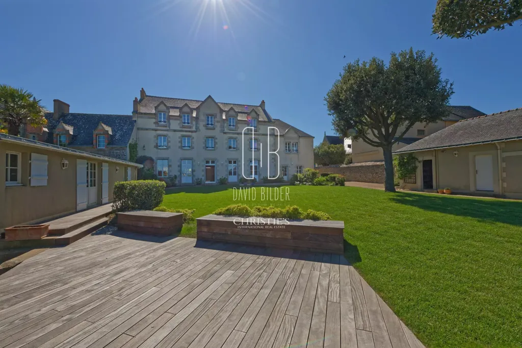 Jardin - Mansion Face à la Mer avec Jardin à Le Pouldu